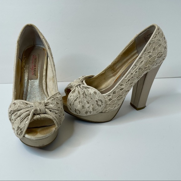 American Rag heel| 6 medium | pin up| lace| vintage - Picture 11 of 15